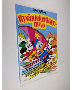 Kirjailijan Walt Disney käytetty kirja Aku Ankan karuselli : Hyväntekeväisyysrosvo