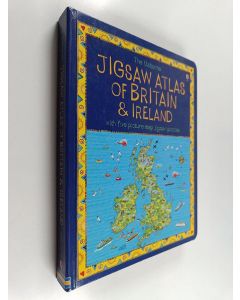 Kirjailijan C. King & N. Figg käytetty kirja Jigsaw Atlas of Britain and Ireland