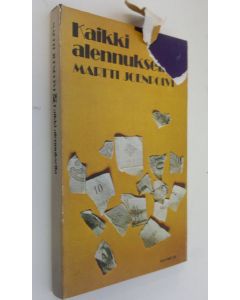 Kirjailijan Martti Joenpolvi käytetty kirja Kaikki alennuksella