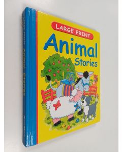 käytetty kirja Large print animal stories