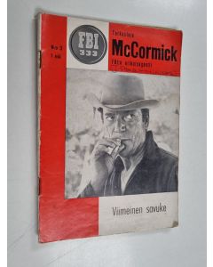 käytetty teos Tarkastaja McCormick 3/1963 : Viimeinen savuke