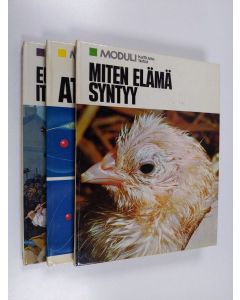 käytetty kirja Moduli-setti (3 kirjaa) : Miten elämä syntyy ; Atomi ; Eurooppa: Kirkko, itsevaltius, demokratia