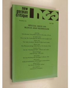käytetty kirja NGC New German Critique Number 45 Fall 1988
