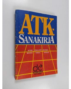 käytetty kirja Atk-sanakirja