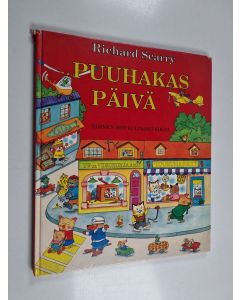 Kirjailijan Richard Scarry käytetty kirja Puuhakas päivä