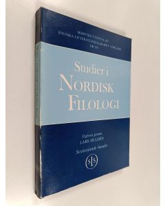Kirjailijan Lars Hulden käytetty kirja Studier i nordisk filologi Bd 67 : Klassiska problem inom finlandssvensk ortnamnsforskning : Svenska litteratursällskapets jubileumssymposium på Hanaholmen 4-6 oktober 1985
