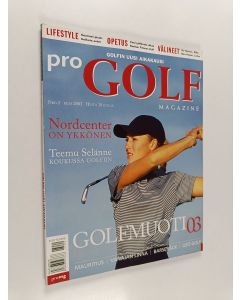 käytetty kirja Pro golf magazine 2/2003