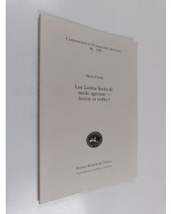 Kirjailijan Björn Forsen käytetty kirja Lex Licinia Sextia de modo agrorum : fiction or reality?