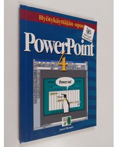 Kirjailijan Jouni Huotari käytetty kirja PowerPoint 4