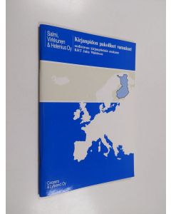 Kirjailijan Juha Wahlroos & Salmi, Virkkunen & Helenius käytetty teos Kirjanpidon pakolliset varaukset uudistuvan kirjanpitolain mukaan