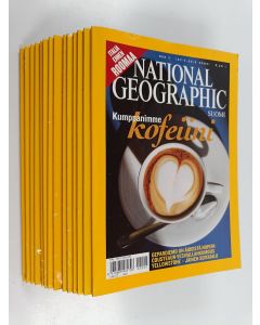 käytetty kirja National Geographic Suomi vuosikerta 2005 (1-14)