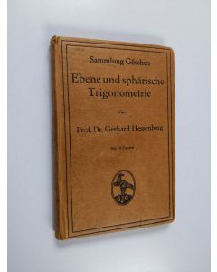 Kirjailijan Gerhard Hessenberg käytetty kirja Ebene und sphärische Trigonometrie