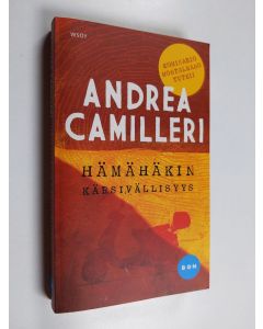 Kirjailijan Andrea Camilleri käytetty kirja Hämähäkin kärsivällisyys