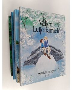 Kirjailijan Astrid Lindgren käytetty kirja Astrid Lindgren -paketti (4 kirja) : Ronja, ryövärintytär ; Satuja ; Saariston lapset ; Veljeni leijonamieli