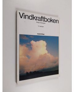 Kirjailijan Bengt Södergård käytetty kirja Vindkraftboken