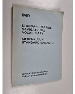 käytetty kirja Merenkulun standardisanasto