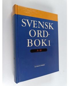 käytetty kirja Svensk ordbok, 1 : A - M