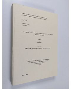 käytetty kirja The social role and evolution of the teaching profession in historical context, Vol. 1 - The history of different forms of teaching activities