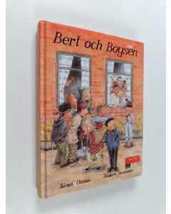 Kirjailijan Sören Olsson käytetty kirja Bert och Boysen