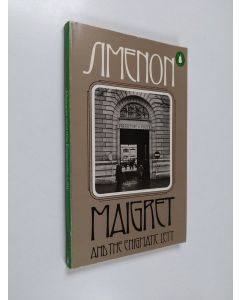 Kirjailijan Georges Simenon käytetty kirja Maigret and the Enigmatic Lett