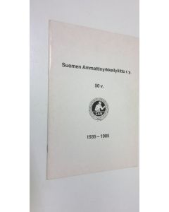 käytetty teos Suomen ammattinyrkkeilyliitto ry 50 v, 1935-1985