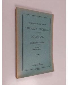 käytetty kirja Suomalais-ugrilaisen seuran aikakauskirja XLIII - Journal de la Société finno-ougrienne