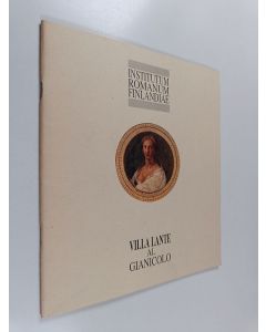 Kirjailijan Simo Örmä käytetty teos Villa Lante al Gianicolo