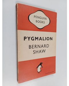 Kirjailijan Bernard Shaw käytetty kirja Pygmalion