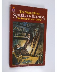 Kirjailijan Arthur Conan Doyle käytetty kirja The Sign of Four