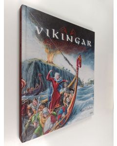 Kirjailijan Mats Vänehem käytetty kirja Vikingar