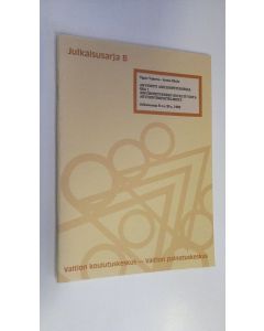 Kirjailijan Tapio ym. Vaherva käytetty kirja Arviointi aikuisopetuksessa Osa 1, Aikuisopetukseen soveltuvista arviointimenetelmistä