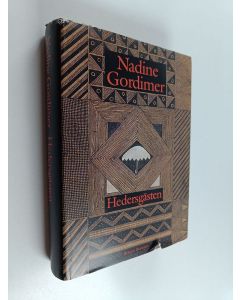 Kirjailijan Nadine Gordimer käytetty kirja Hedersgästen