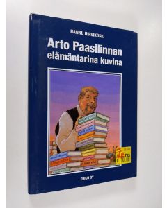 Kirjailijan Hannu Hirvikoski käytetty kirja Arto Paasilinnan elämäntarina kuvina