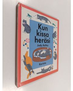 Kirjailijan Judy Astley käytetty kirja Kun kissa heräsi