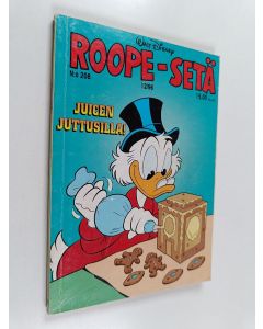 Kirjailijan Walt Disney käytetty kirja Roope-setä 12/1996 (nro 208)