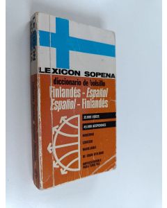 Kirjailijan José Ruiz de Arcaute & Sopeña Staff käytetty kirja Diccionario Lexicon Finlandes-Espanol, Espanol-Finlandes