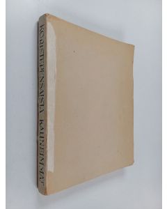 Kirjailijan B. M. Schalin käytetty kirja Koristepensaista kauneimmat