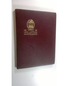 Kirjailijan Yrjö Raevuori käytetty kirja 60 vuotta uraa uurtavaa nahkateollisuutta 1892-1952