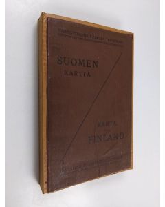 käytetty teos Suomen kartta = Karta över finland