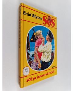 Kirjailijan Enid Blyton käytetty kirja SOS ja junanryöstäjät