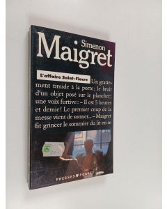 Kirjailijan Georges Simenon käytetty kirja L'affaire Saint-Fiacre : roman