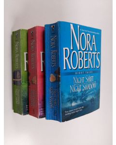 Kirjailijan Nora Roberts käytetty kirja Night Tales-paketti (3 kirjaa) : Night Shift/Night Shadow ; Nightshade/Night Smoke ; Night Shield/Night Moves