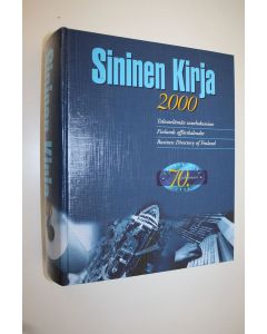 käytetty kirja Sininen kirja 2000 : Talouselämän suurhakemisto = Finlands affärskalender = Business Directory of Finland