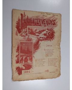 käytetty teos Joulutervehdys 1894