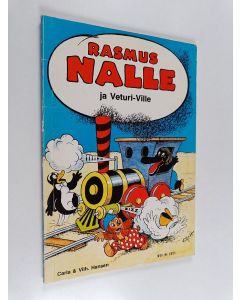 Kirjailijan Carla Hansen käytetty kirja Rasmus Nalle ja Veturi-Ville