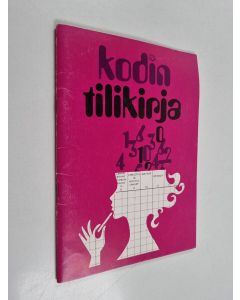 käytetty teos Kodin tilikirja