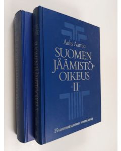 Kirjailijan Aulis Aarnio käytetty kirja Suomen jäämistöoikeus 1-2