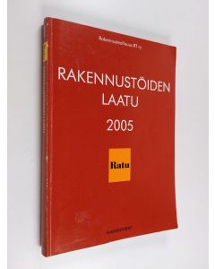 käytetty kirja Rakennustöiden laatu 2005