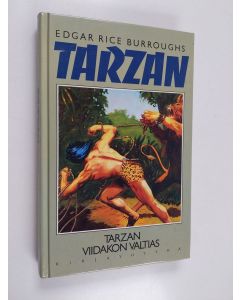 Kirjailijan Edgar Rice Burroughs käytetty kirja Tarzan viidakon valtias