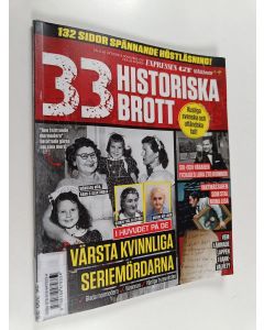 käytetty kirja 33 historiska brott